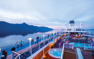Ovation of the Seas pool deck